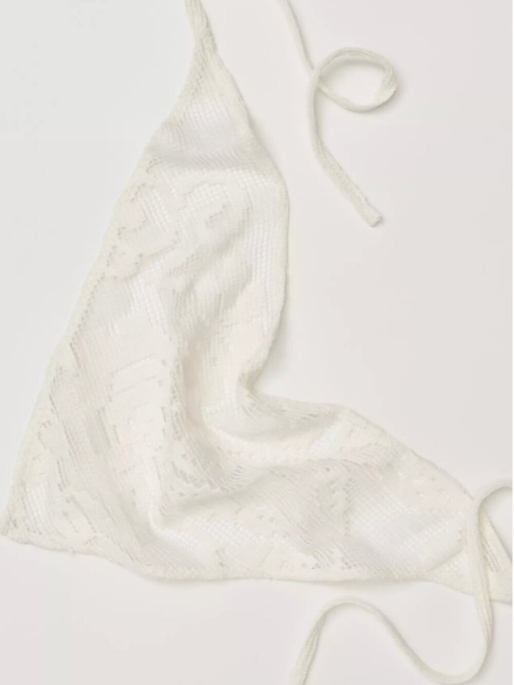 Like New Free People Felicity Hair Scarf Ivory - Picture 4 of 7
